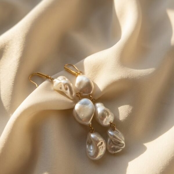 Pearl Cascade Earrings