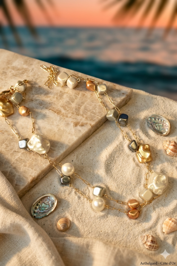 Pearl Cascade Necklace