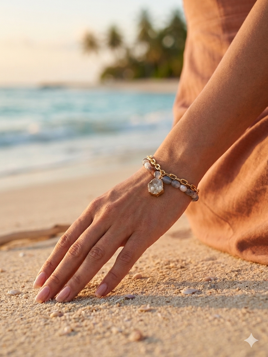 Golden Prism Bracelet