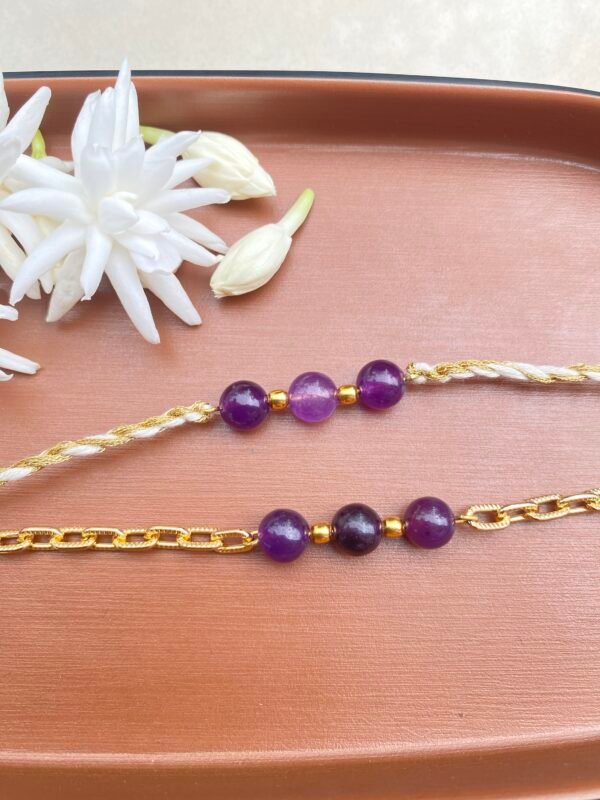 Amethyst Bhai Rakhi - Image 2