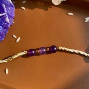 Amethyst Bhai Rakhi
