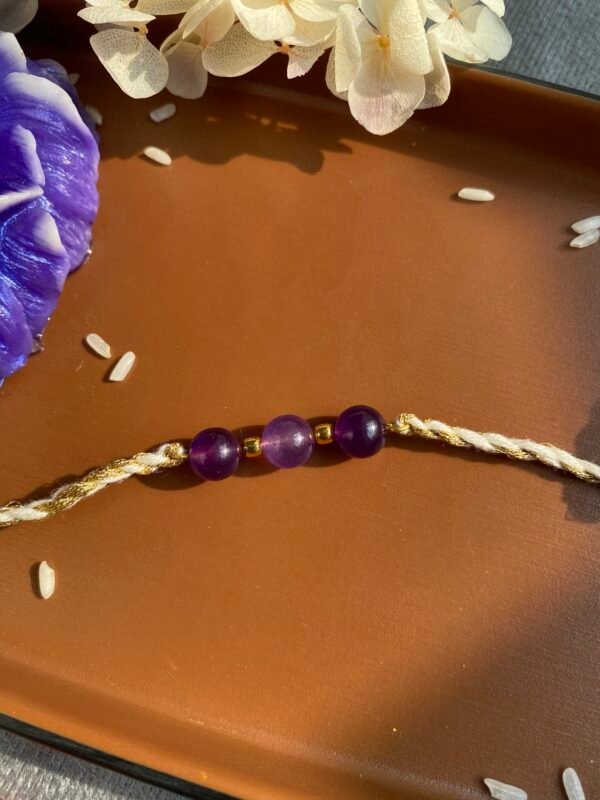 Amethyst Bhai Rakhi