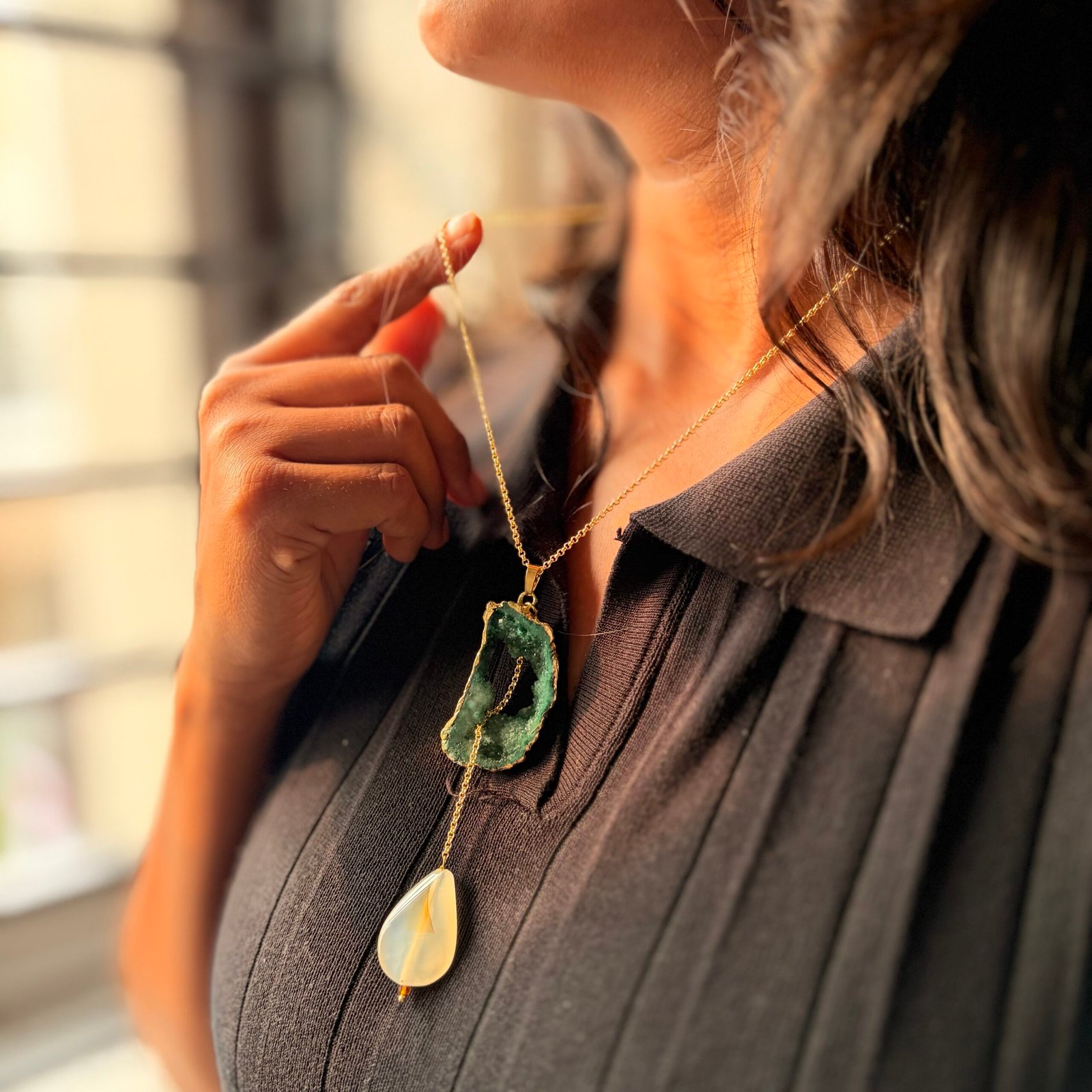 Stone Drop Chain - Image 4