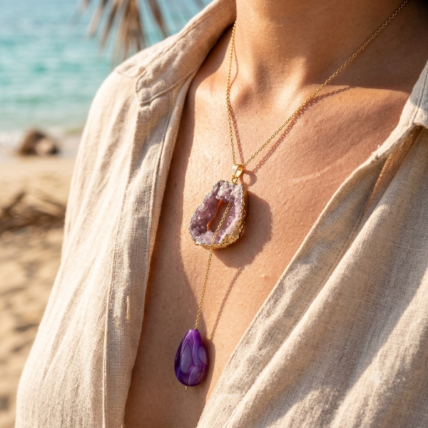 Stone Drop Chain